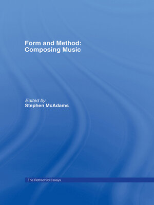 cover image of Form and Method